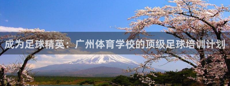 富联平台挂机：成为足球精英：广州体育学校的顶级足球培