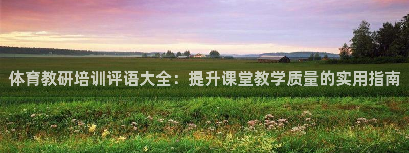 富联官方网站首页登录：体育教研培训评语大全：提升课堂